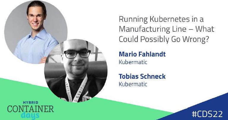 Running Kubernetes in a Manufacturing Line | Kubermatic