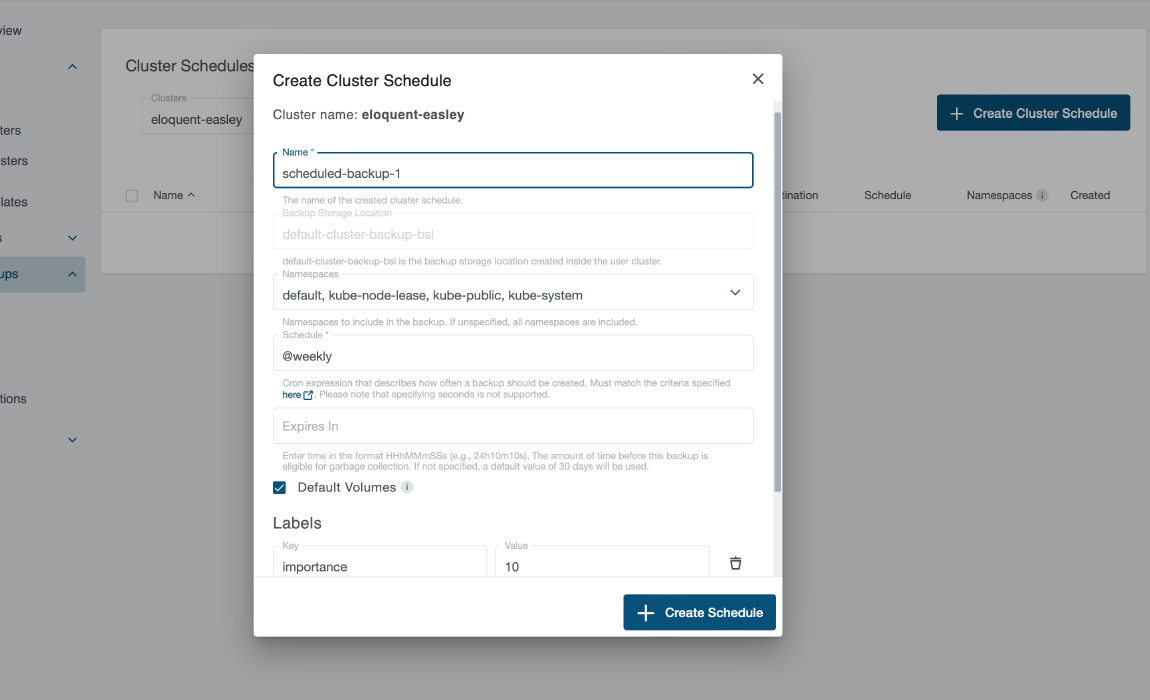 Kubermatic Kubernetes Platform AI application screenshot